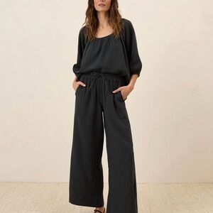 Pact Organic Coastal Double Gauze Gingham Set